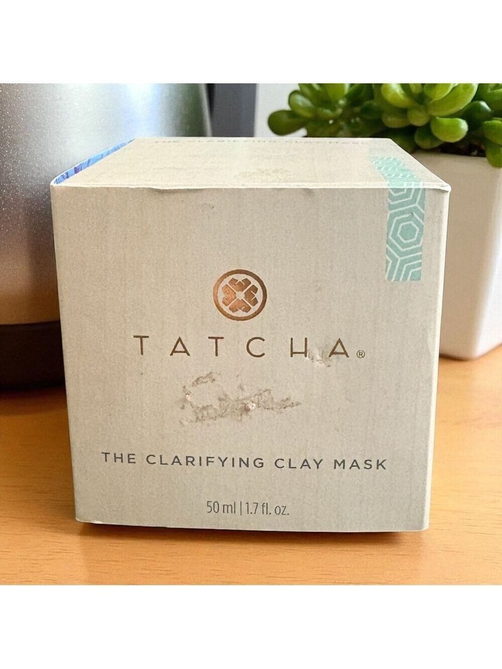 Tatcha The Clarifying Clay Mask New in Sealed Box Full Size 50 ml